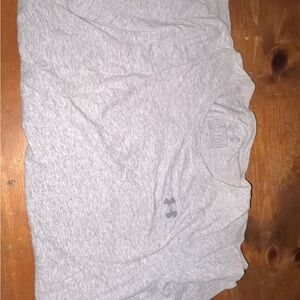 Under Armour Men's Light Gray Short Sleeve Tee